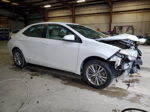 2015 Toyota Corolla L White vin: 2T1BURHE1FC348003