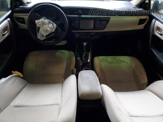 2015 Toyota Corolla L White vin: 2T1BURHE1FC348003