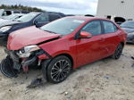 2015 Toyota Corolla L Red vin: 2T1BURHE1FC350530