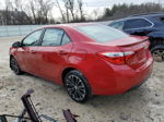 2015 Toyota Corolla L Red vin: 2T1BURHE1FC350530