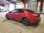 2015 Toyota Corolla L Red vin: 2T1BURHE1FC418521