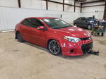 2015 Toyota Corolla L Red vin: 2T1BURHE1FC418521