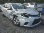 2015 Toyota Corolla L Silver vin: 2T1BURHE1FC424884