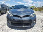 2015 Toyota Corolla L Gray vin: 2T1BURHE1FC433214