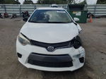 2015 Toyota Corolla L White vin: 2T1BURHE1FC435478