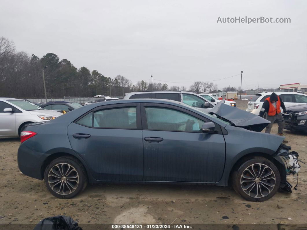 2015 Toyota Corolla S Plus Blue vin: 2T1BURHE1FC444391