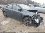 2015 Toyota Corolla S Plus Blue vin: 2T1BURHE1FC444391