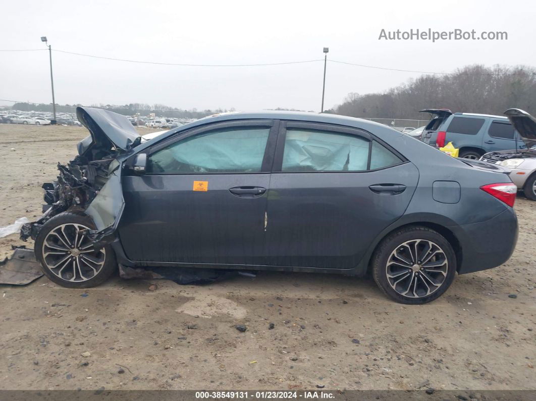 2015 Toyota Corolla S Plus Blue vin: 2T1BURHE1FC444391