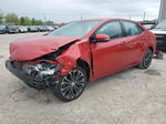 2015 Toyota Corolla L Red vin: 2T1BURHE1FC444665