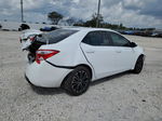 2015 Toyota Corolla L White vin: 2T1BURHE1FC444911