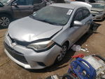 2015 Toyota Corolla L Silver vin: 2T1BURHE1FC465564