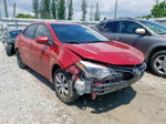 2015 Toyota Corolla L Red vin: 2T1BURHE1FC471820