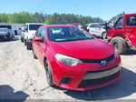 2016 Toyota Corolla Le Red vin: 2T1BURHE1GC512870