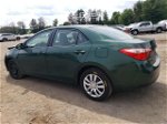 2016 Toyota Corolla L Green vin: 2T1BURHE1GC537395