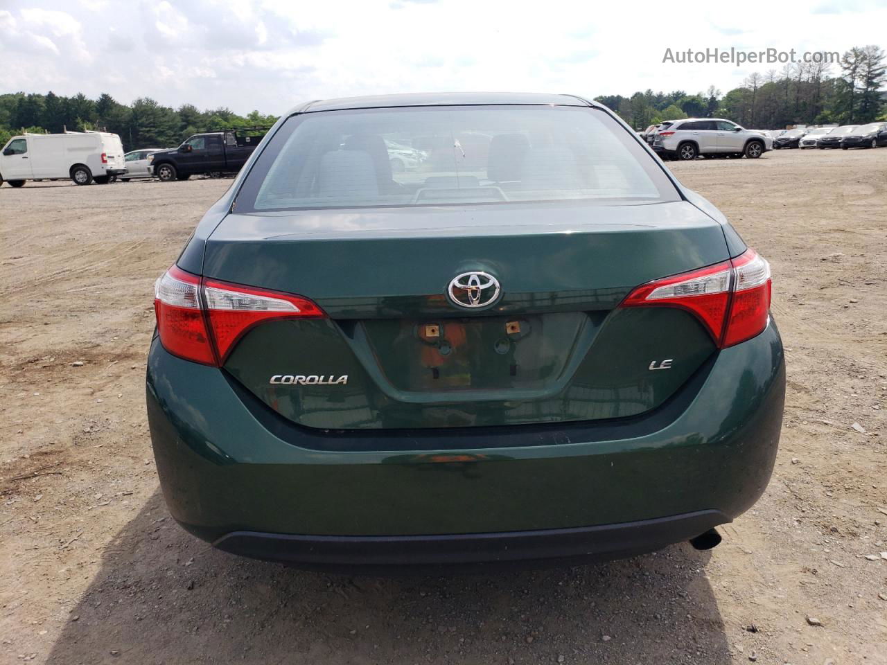 2016 Toyota Corolla L Green vin: 2T1BURHE1GC537395