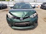 2016 Toyota Corolla L Green vin: 2T1BURHE1GC537395