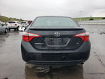 2016 Toyota Corolla L Black vin: 2T1BURHE1GC551412