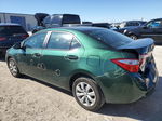 2016 Toyota Corolla L Green vin: 2T1BURHE1GC565312