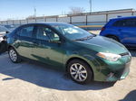 2016 Toyota Corolla L Green vin: 2T1BURHE1GC565312