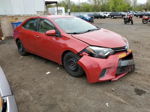 2016 Toyota Corolla L Red vin: 2T1BURHE1GC568985