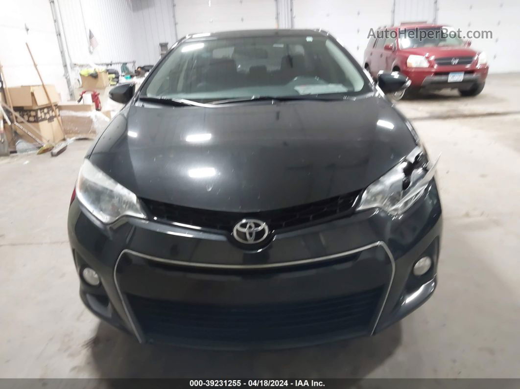 2016 Toyota Corolla S W/special Edition Pkg Черный vin: 2T1BURHE1GC574401