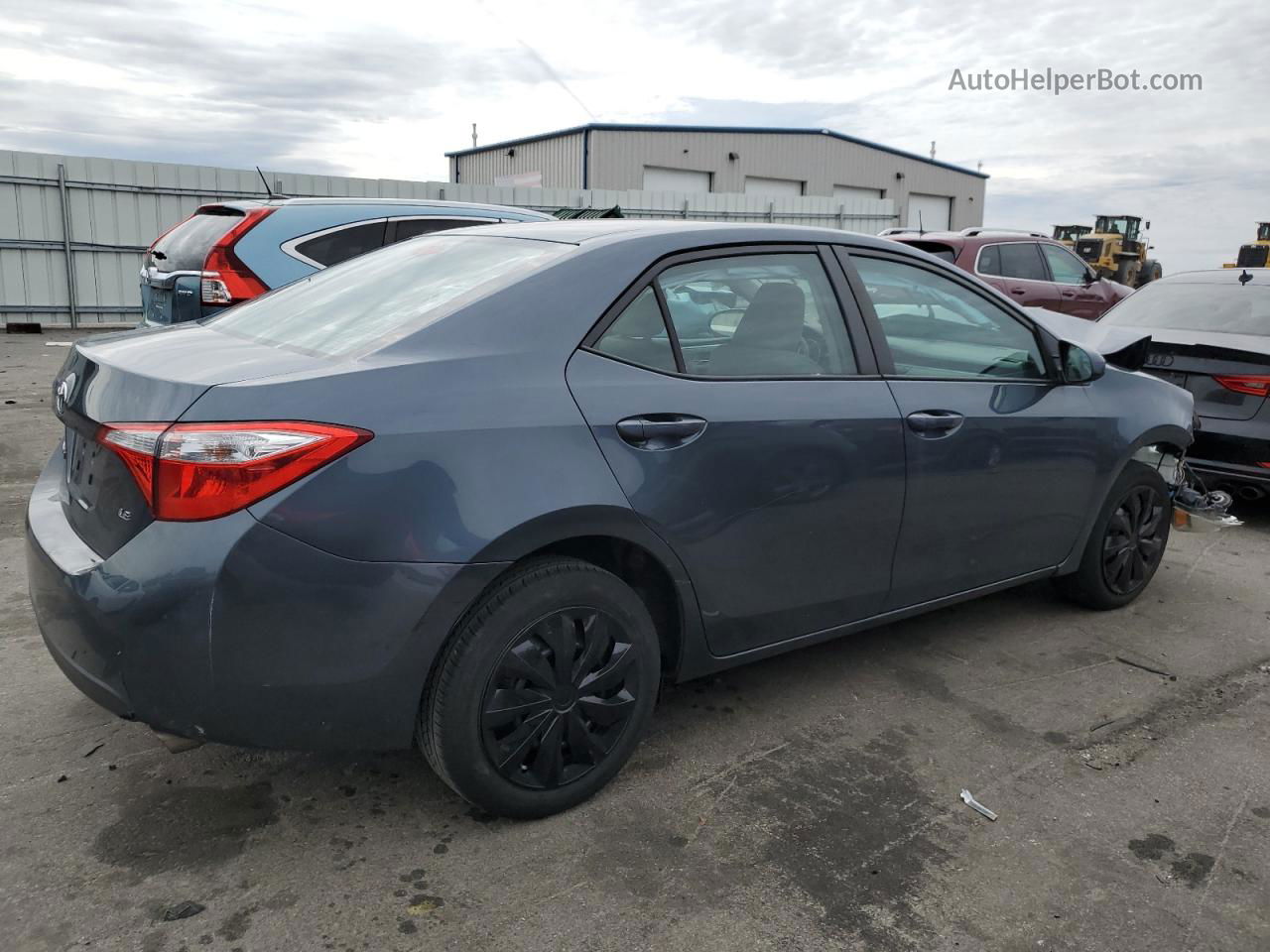 2016 Toyota Corolla L Gray vin: 2T1BURHE1GC616713