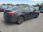 2016 Toyota Corolla L Black vin: 2T1BURHE1GC617702