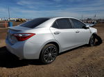 2016 Toyota Corolla L Silver vin: 2T1BURHE1GC626738