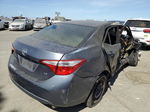 2016 Toyota Corolla L Gray vin: 2T1BURHE1GC662249