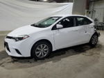 2016 Toyota Corolla L Белый vin: 2T1BURHE1GC670920