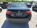 2017 Toyota Corolla L Black vin: 2T1BURHE1HC748033