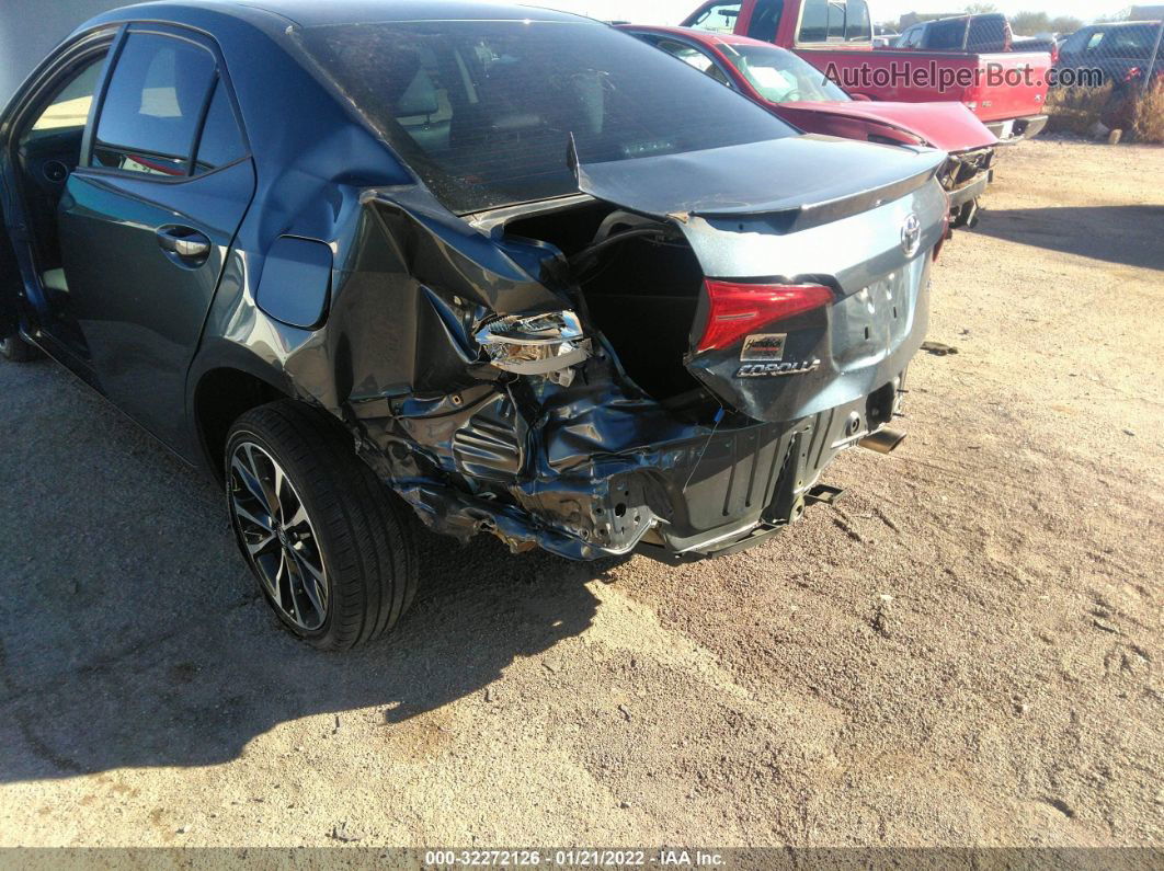 2017 Toyota Corolla L/le/xle/se Dark Blue vin: 2T1BURHE1HC768203