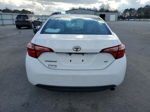 2017 Toyota Corolla L White vin: 2T1BURHE1HC790623