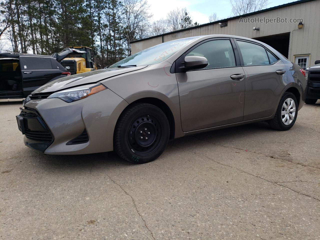 2017 Toyota Corolla L Tan vin: 2T1BURHE1HC811244