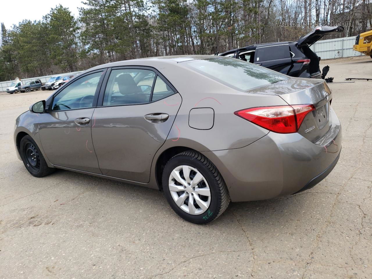 2017 Toyota Corolla L Tan vin: 2T1BURHE1HC811244