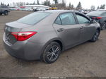 2017 Toyota Corolla Le Серый vin: 2T1BURHE1HC813639