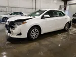 2017 Toyota Corolla L White vin: 2T1BURHE1HC823569