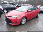 2017 Toyota Corolla Le Red vin: 2T1BURHE1HC875624