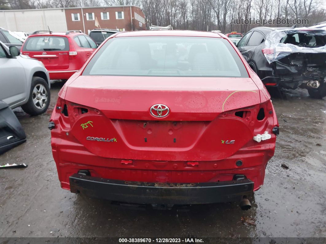 2017 Toyota Corolla Le Red vin: 2T1BURHE1HC875624