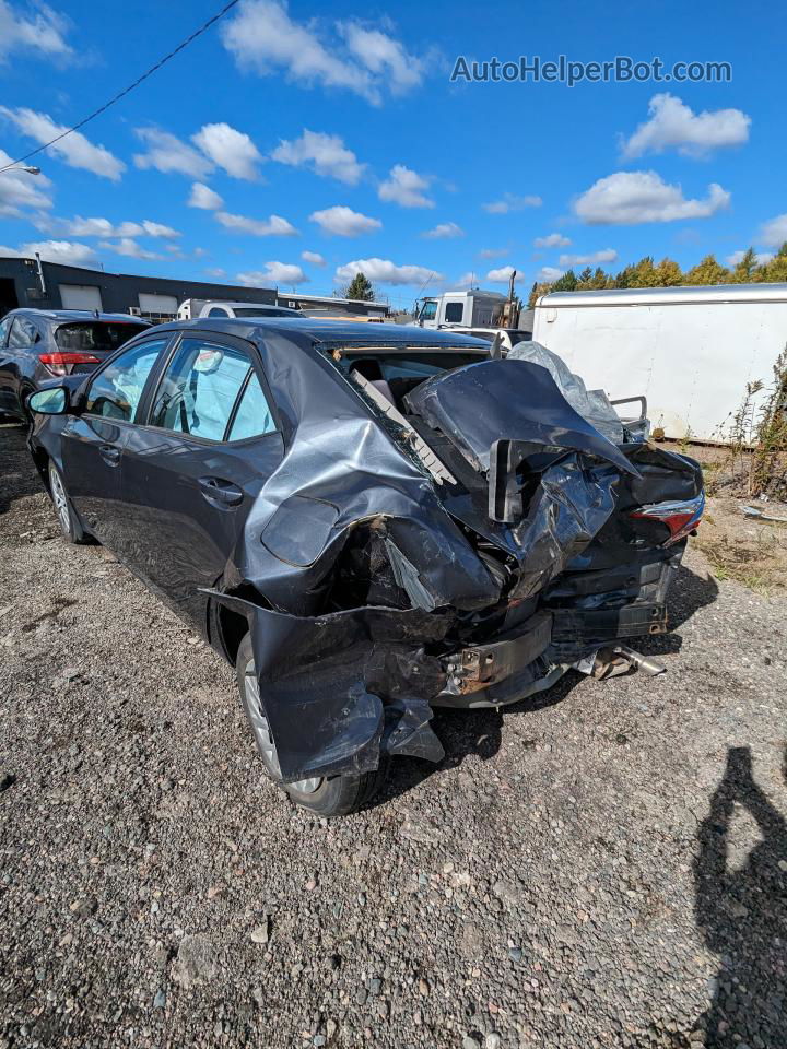 2017 Toyota Corolla L Синий vin: 2T1BURHE1HC884291