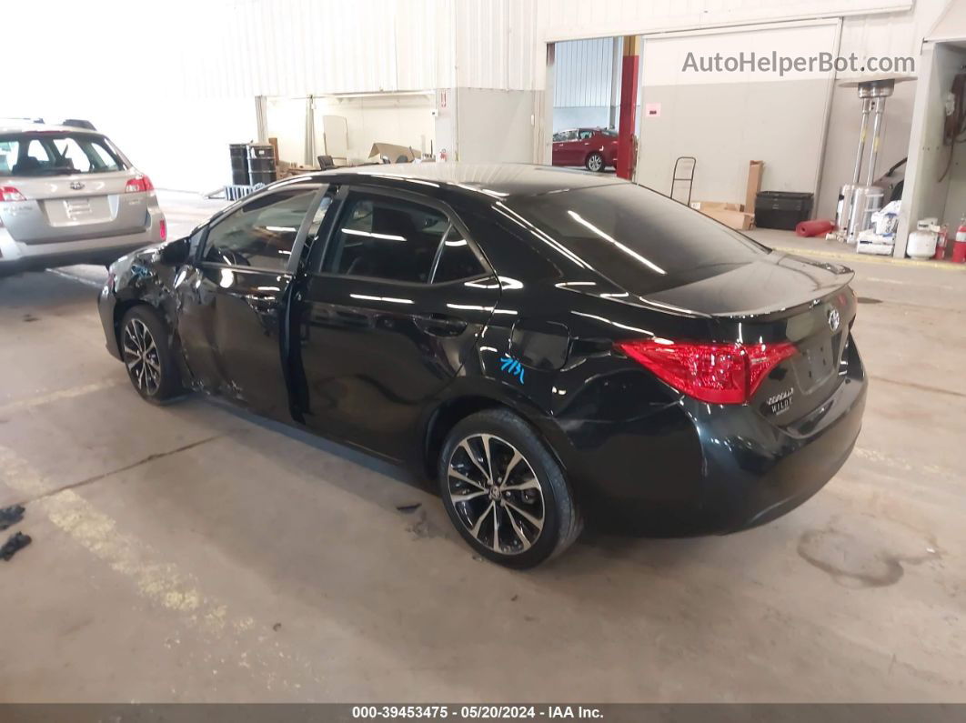 2017 Toyota Corolla Se Черный vin: 2T1BURHE1HC897770