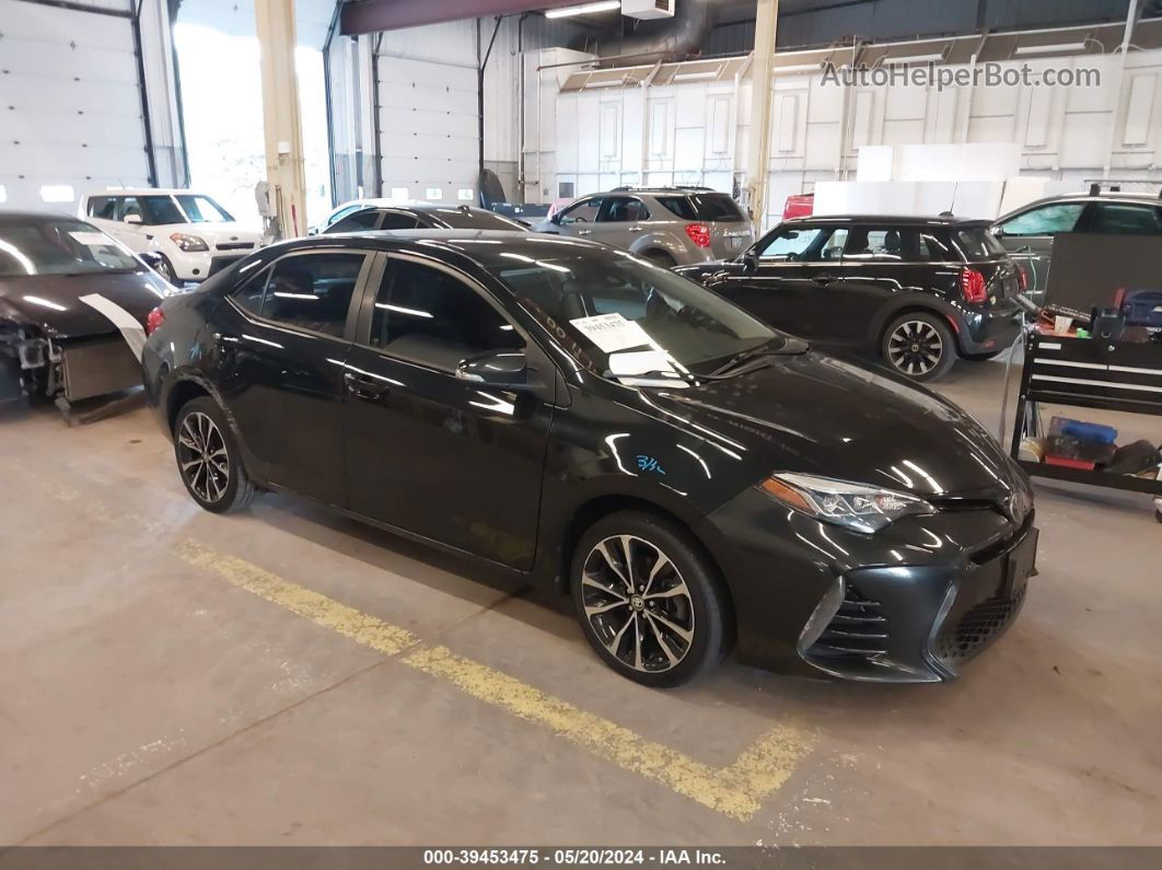 2017 Toyota Corolla Se Черный vin: 2T1BURHE1HC897770