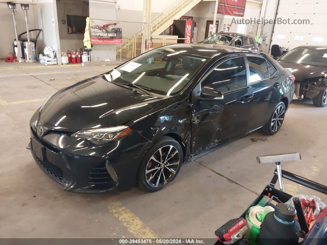 2017 Toyota Corolla Se Черный vin: 2T1BURHE1HC897770