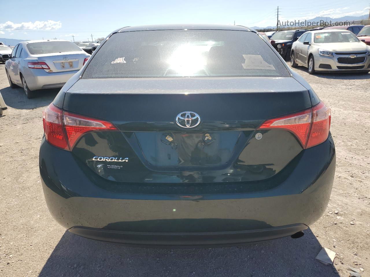 2017 Toyota Corolla L Black vin: 2T1BURHE1HC921923