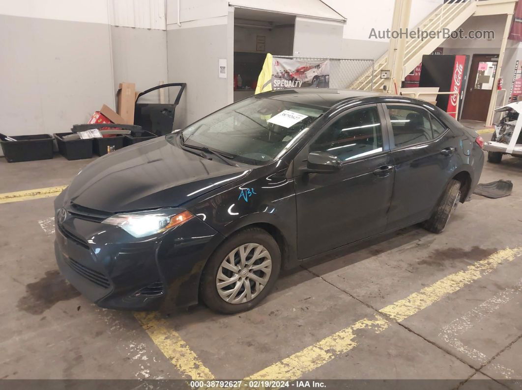 2017 Toyota Corolla Le Черный vin: 2T1BURHE1HC931206