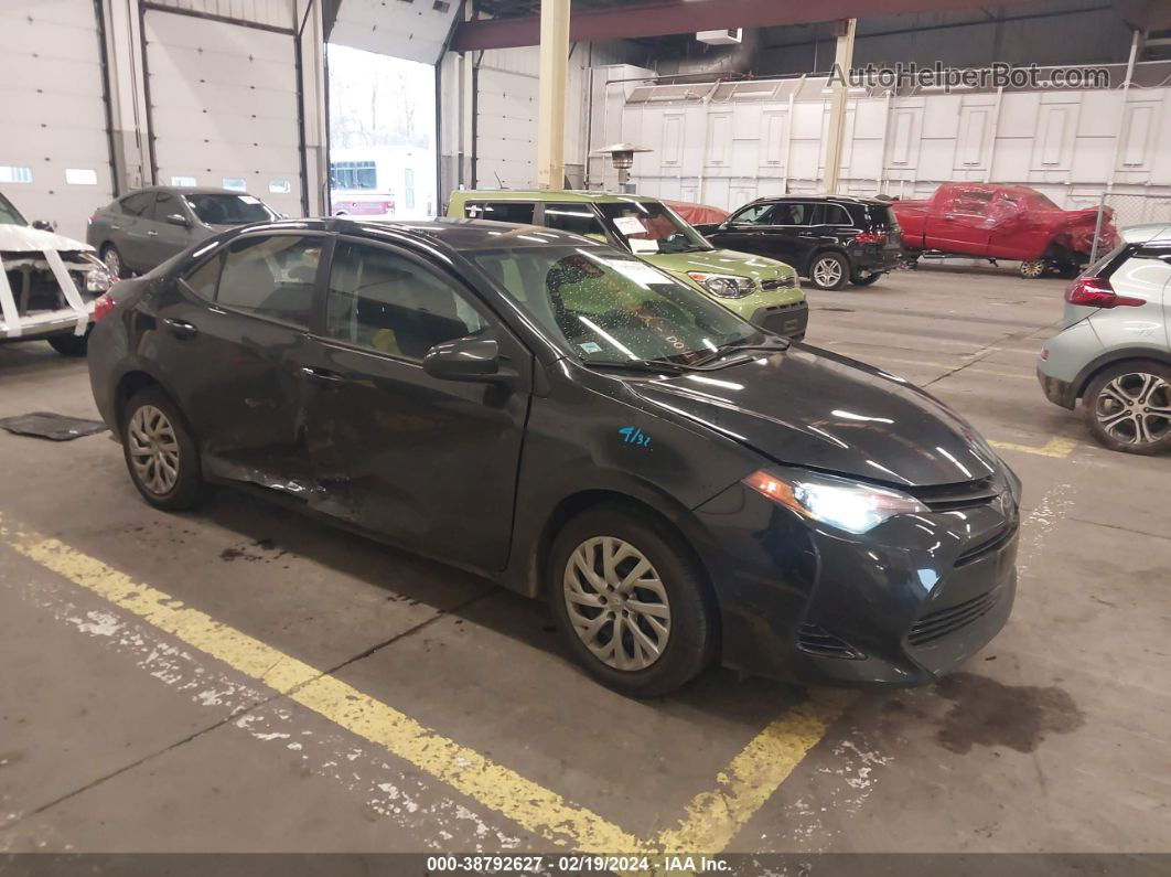 2017 Toyota Corolla Le Черный vin: 2T1BURHE1HC931206