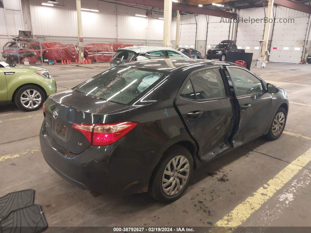 2017 Toyota Corolla Le Черный vin: 2T1BURHE1HC931206