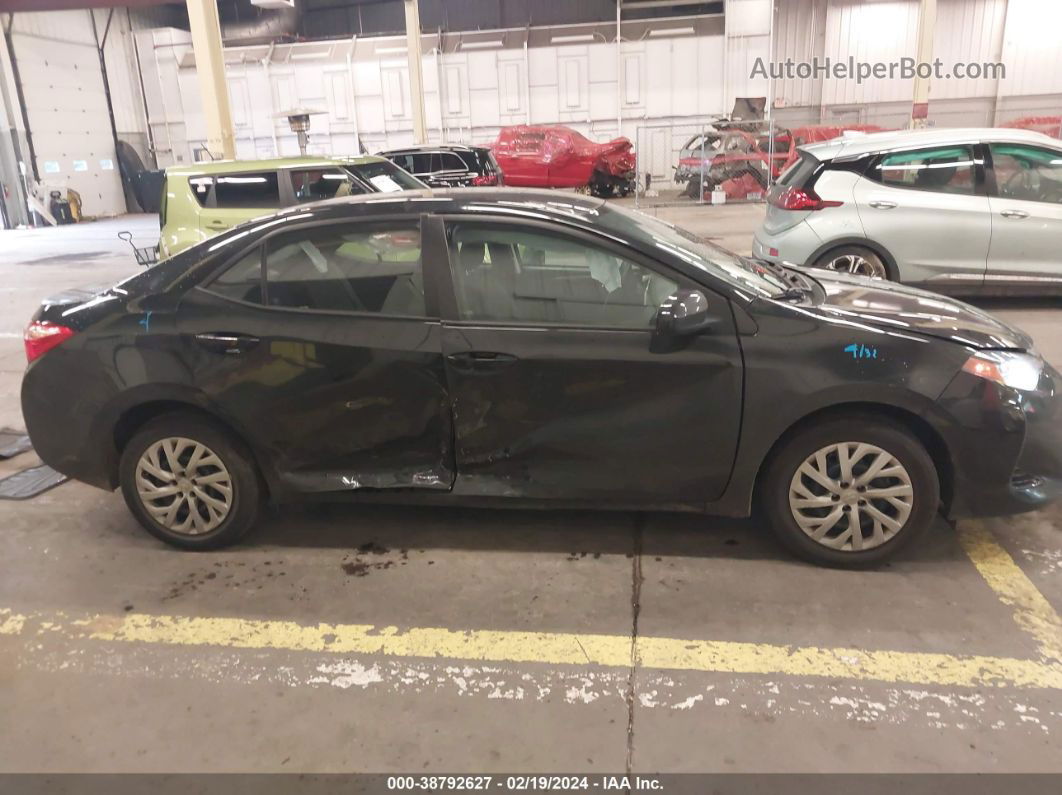 2017 Toyota Corolla Le Черный vin: 2T1BURHE1HC931206