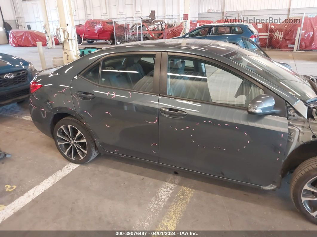 2019 Toyota Corolla Se Серый vin: 2T1BURHE1KC158292