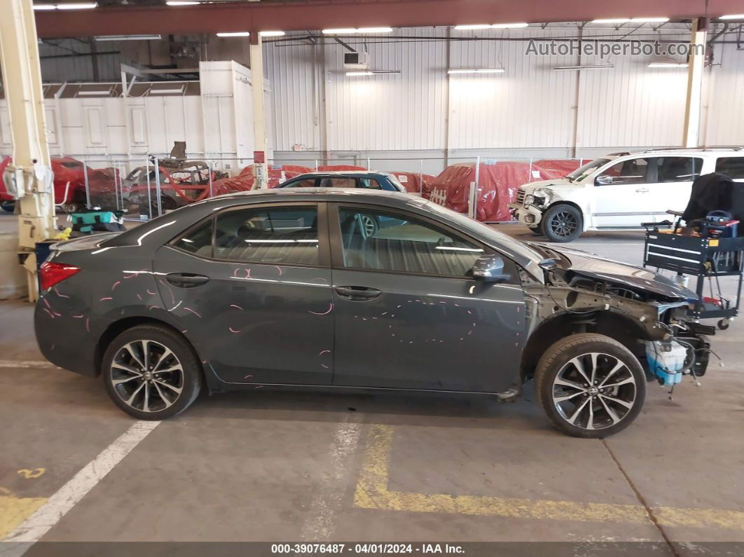 2019 Toyota Corolla Se Серый vin: 2T1BURHE1KC158292